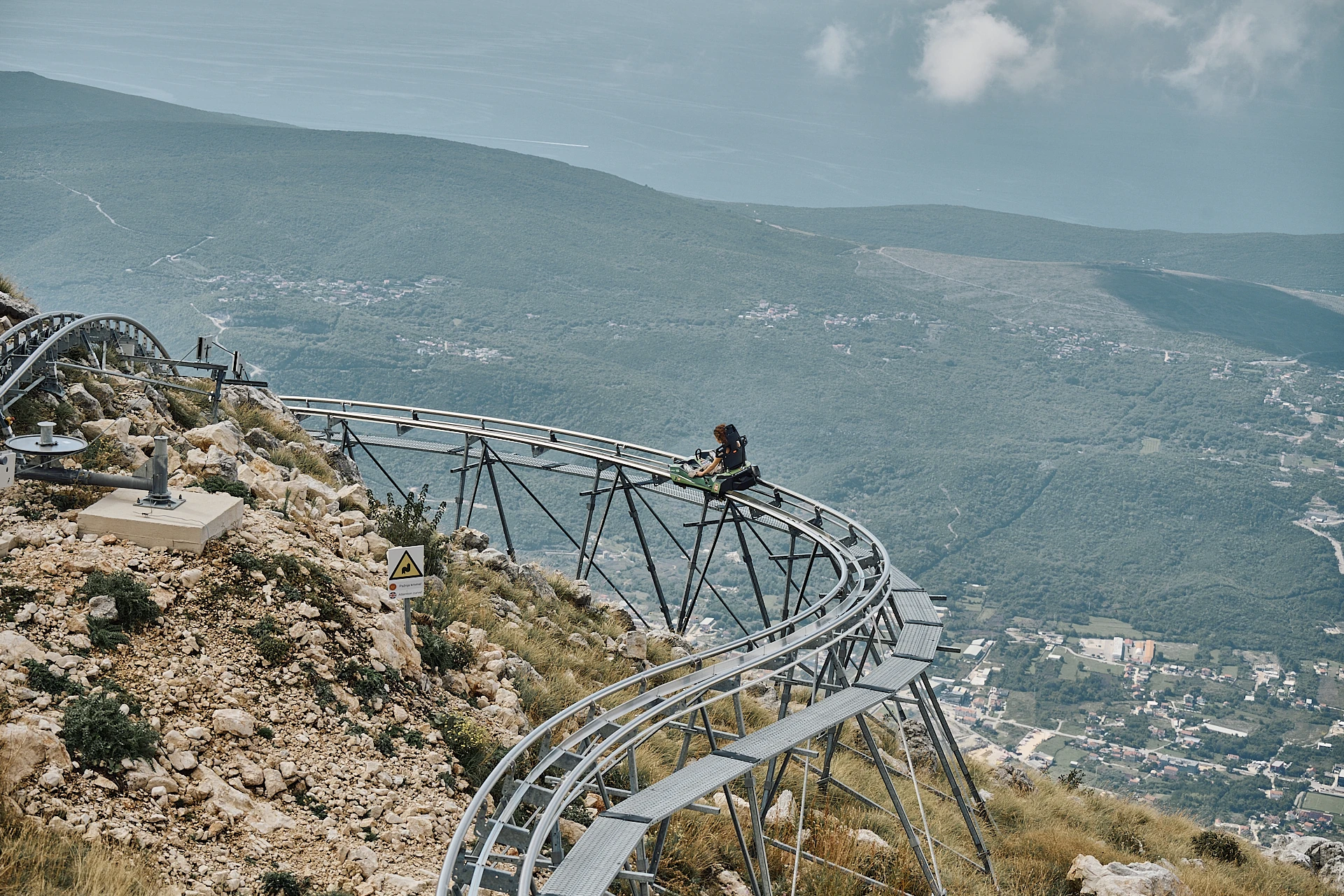 Radnik na Bob stazi (Alpine Coaster)