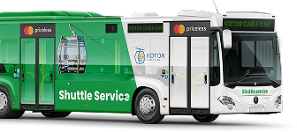 shuttle service kotor cable car